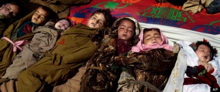 AFGHAN CHILDREN BENEATH THE FREEZING POINT