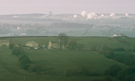 An English Landscape (American Surveillance Base near Harrogate, Yorkshire artwork