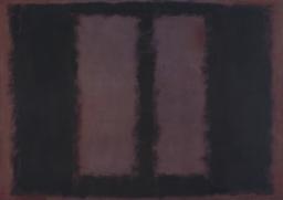 Black on Maroon 1958 by Mark Rothko 1903-1970